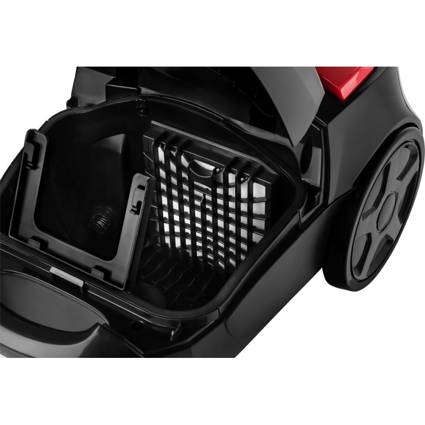 Sencor - Vreckový vysávač 3 l 700W/230V čierna/červená