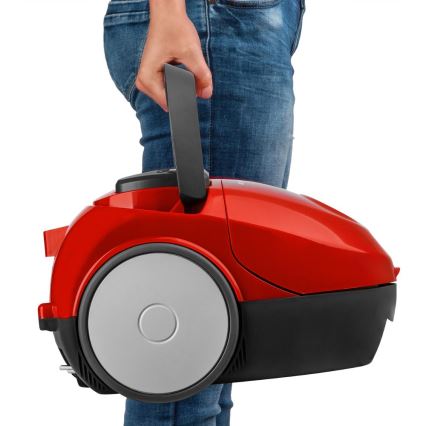 Sencor - Vysávač s vreckom 1,5 l 850 W/230 V červená/čierna