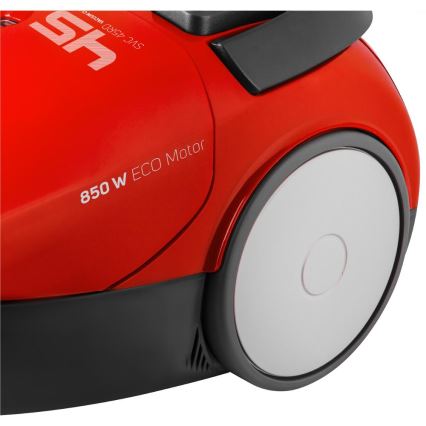 Sencor - Vysávač s vreckom 1,5 l 850 W/230 V červená/čierna