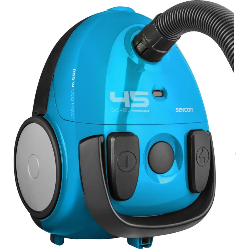 Sencor - Vysávač so sáčkom 1,5 l 850W/230V modrá/čierna