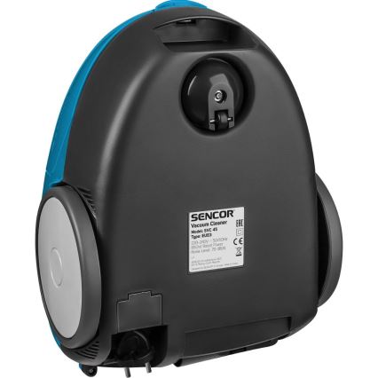 Sencor - Vysávač so sáčkom 1,5 l 850W/230V modrá/čierna