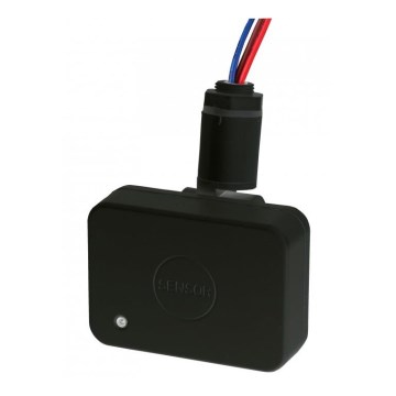 Senzor pohybu 230V IP65 čierna