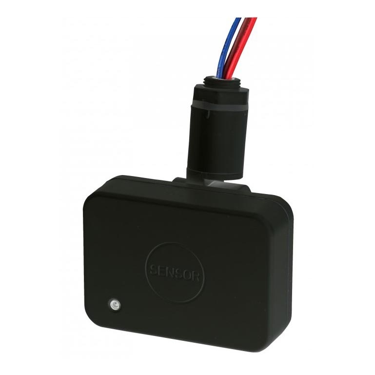 Senzor pohybu 230V IP65 čierna