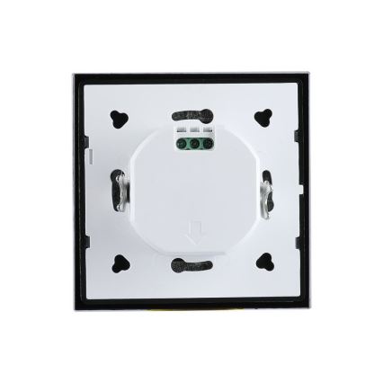 Senzor pohybu mikrovlnný 180° 300W/230V čierna