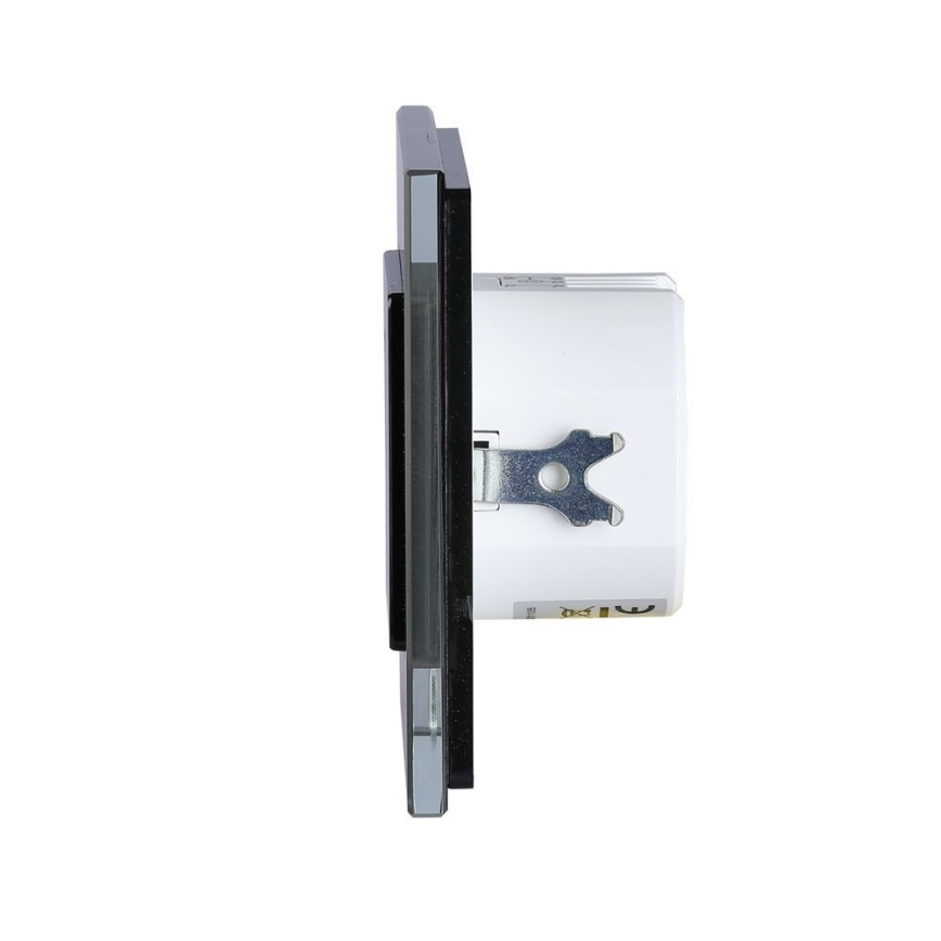 Senzor pohybu mikrovlnný 180° 300W/230V čierna
