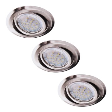 SET 3x LED Podhľadové svietidlo 3xGU5,3/3W/230/12V SET 3x LED Podhľadové svietidlo 3xGU5,3/3W/230/12V