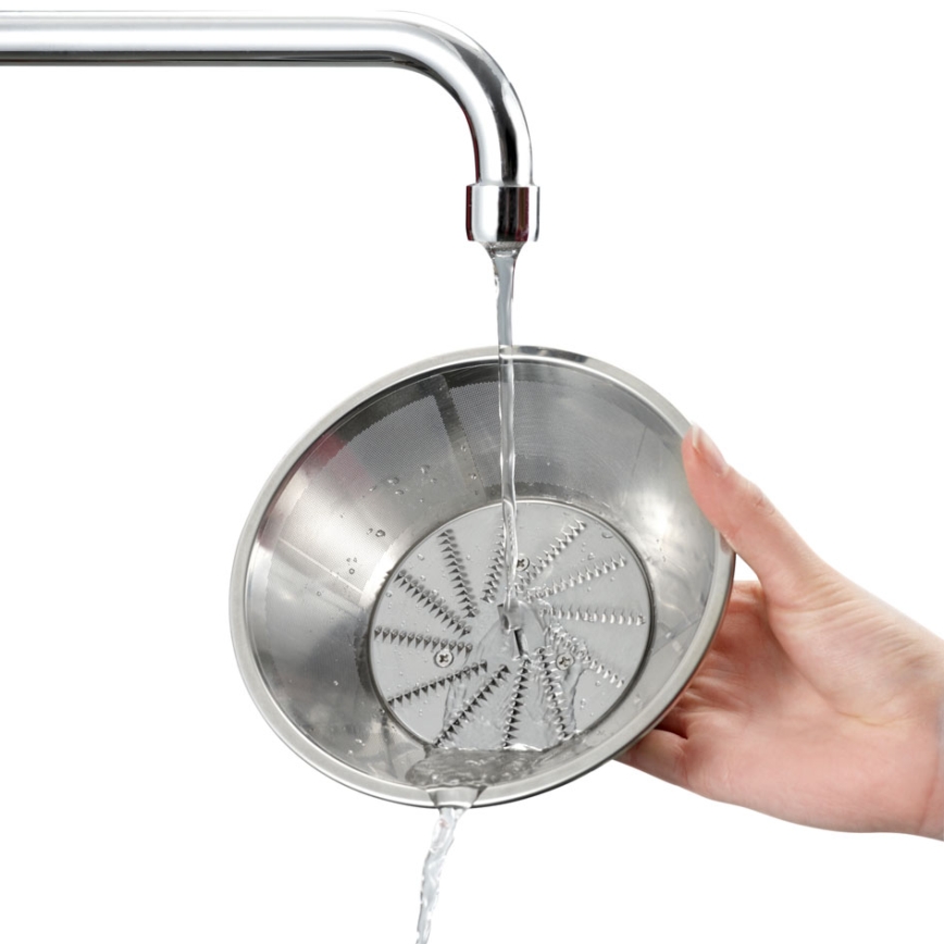 Severin ES 3566 - Odšťavovač 0,5 l 400W/230V nerezová oceľ/šedá