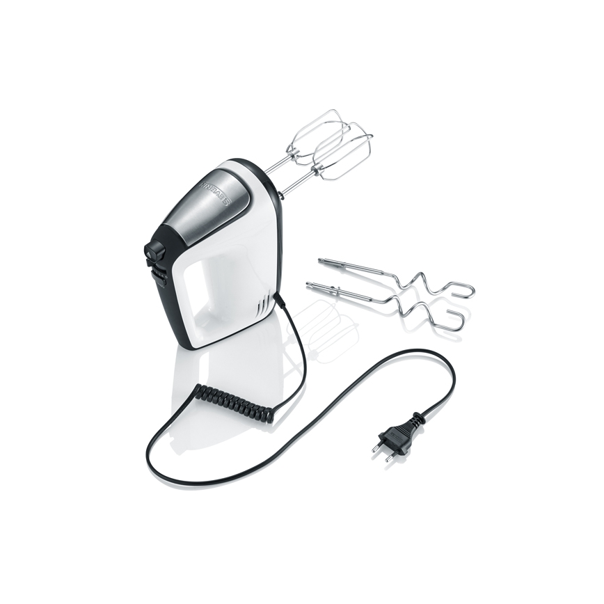 Severin HM 3830 - Ručný mixér 400 W/230 V biela/čierna