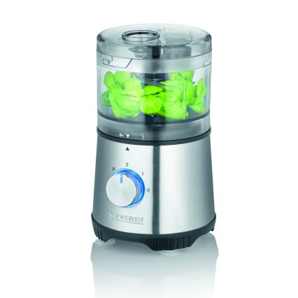 Severin KM 3865 - Sekáč potravín 400 W/230 V nerez/čierny