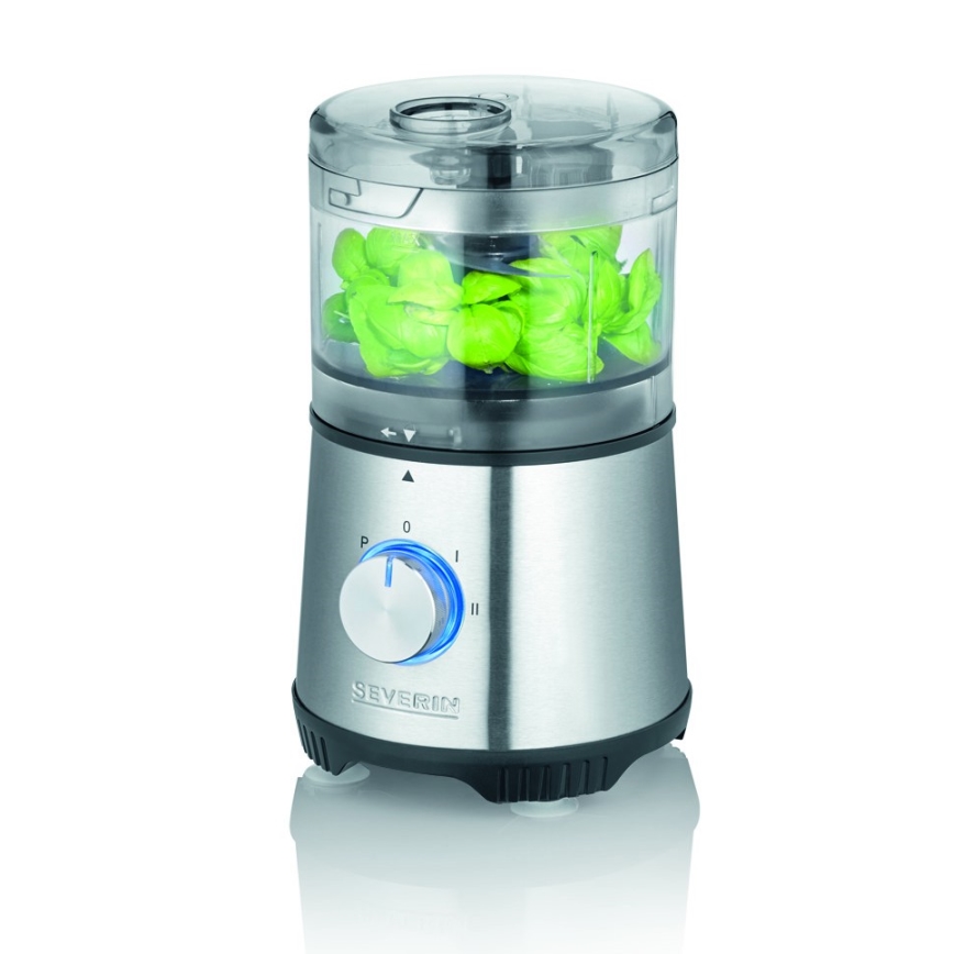 Severin KM 3865 - Sekáč potravín 400 W/230 V nerez/čierny
