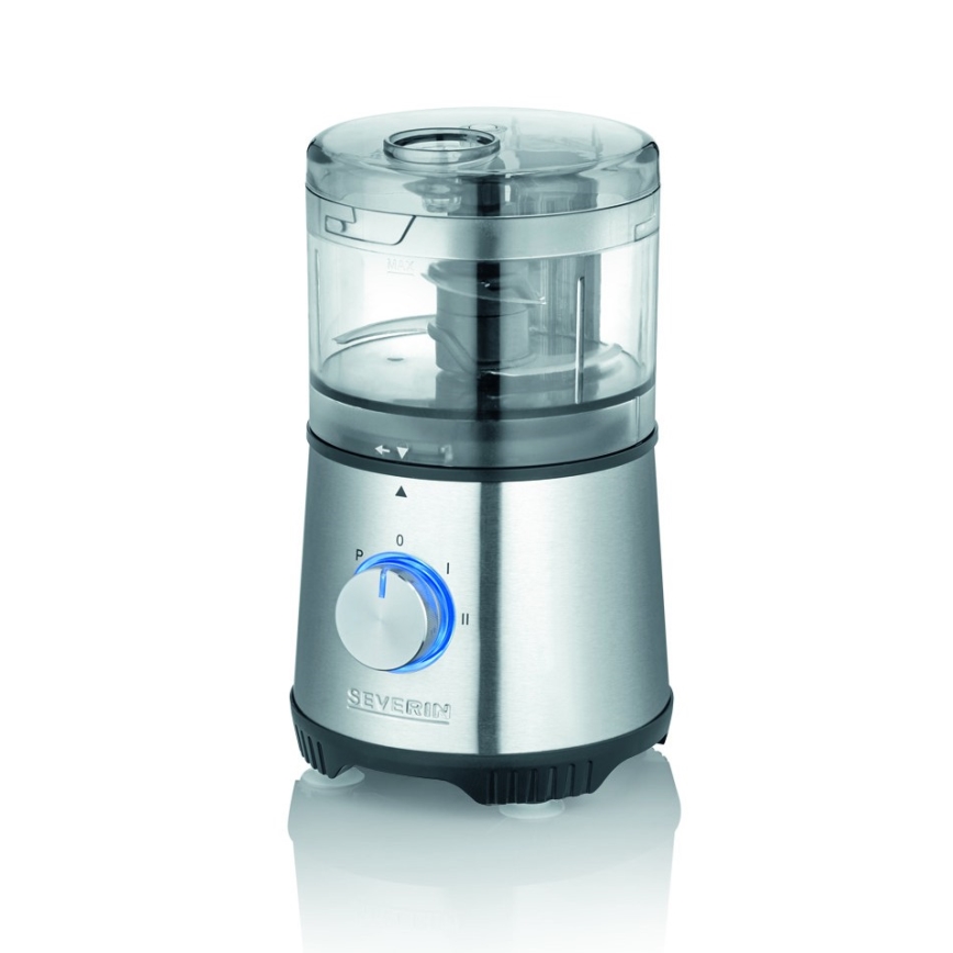 Severin KM 3865 - Sekáč potravín 400 W/230 V nerez/čierny