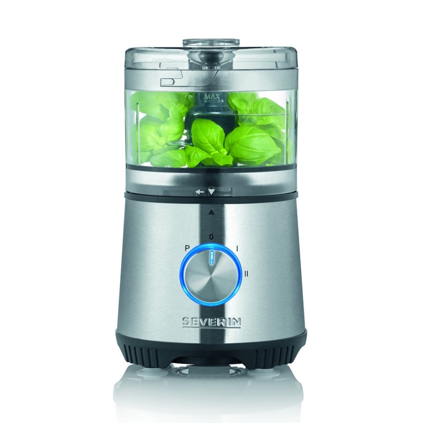 Severin KM 3865 - Sekáč potravín 400 W/230 V nerez/čierny