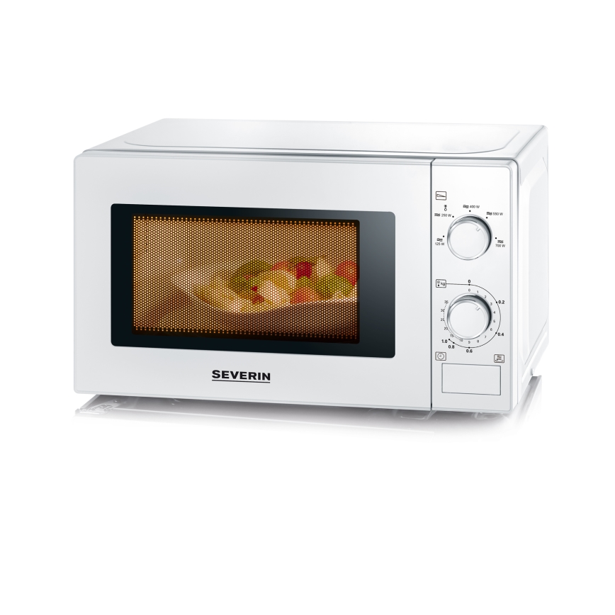 Severin MW 7770 - Mikrovlnná rúra 700 W / 230 V, 20 l, biela