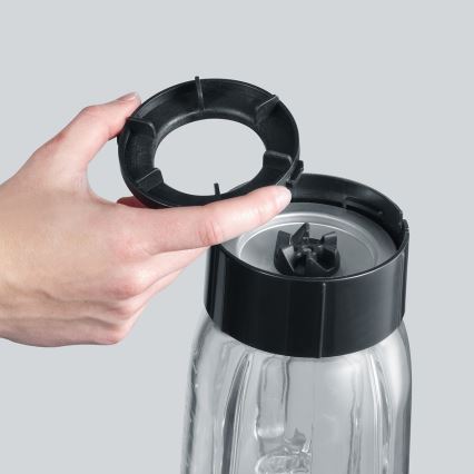 Severin SM 3737 - Stolný mixér 1 l 500W/230V nerez/čierna