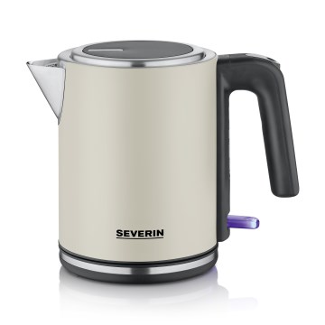 Severin WK 9577 - Rýchlovarná kanvica 1 l 2400 W/230 V béžová
