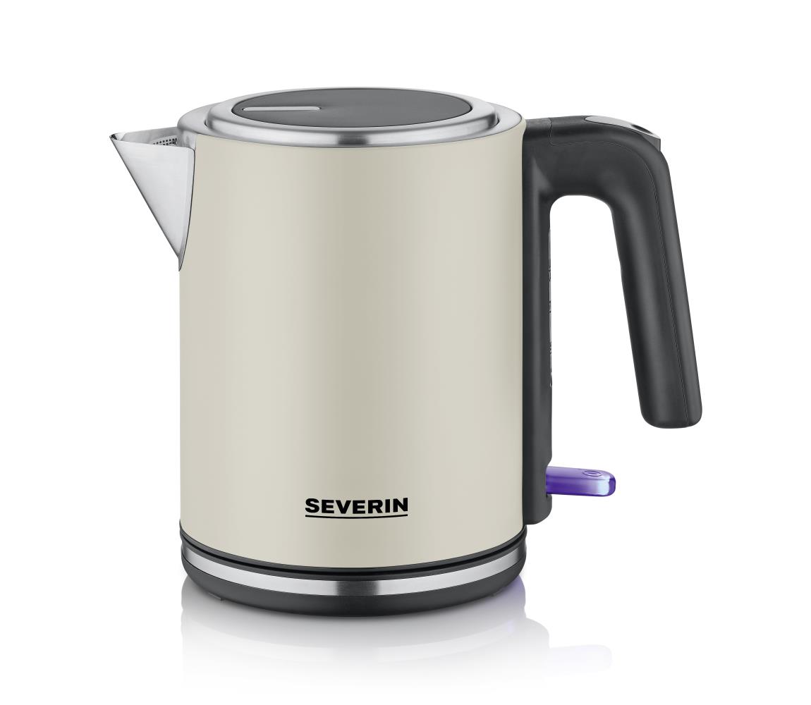 Severin WK 9577 - Rýchlovarná kanvica 1 l 2400 W/230 V béžová WK 9577