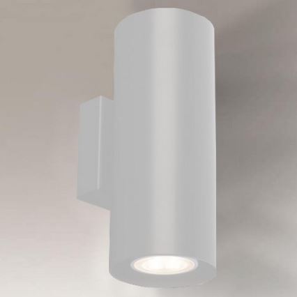 Shilo - Nástenné svietidlo 2xGU10/15W/230V biela