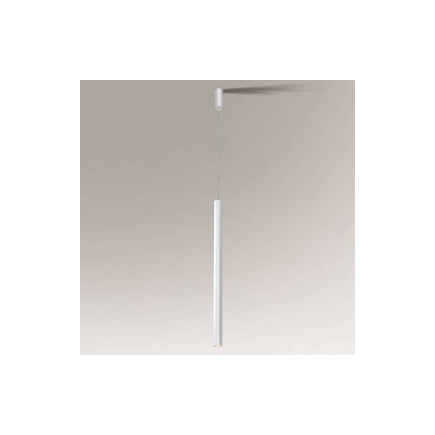 Shilo - Luster na lanku 1xGU10-MR11/15W/230V biela