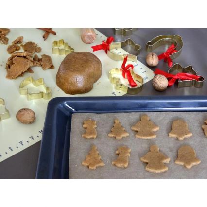 Silikónová kuchynská podložka TORO 52x42 cm krémová