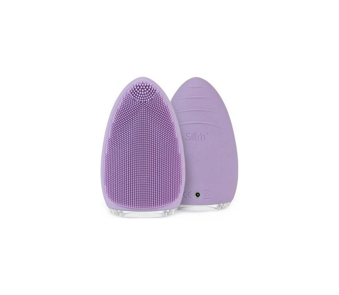 Silk’n - Čistiaca kefka na tvár BRIGHT 5V/500 mAh fialová SIL-BRIGHTPURPLE