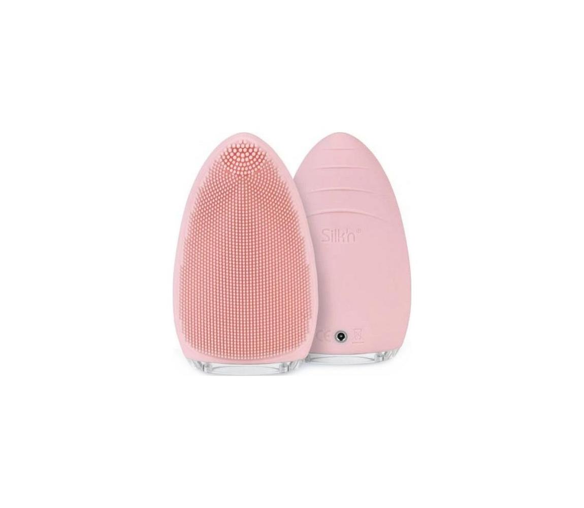 Silk’n - Čistiaca kefka na tvár BRIGHT 5V/500 mAh ružová SIL-BRIGHTPINK