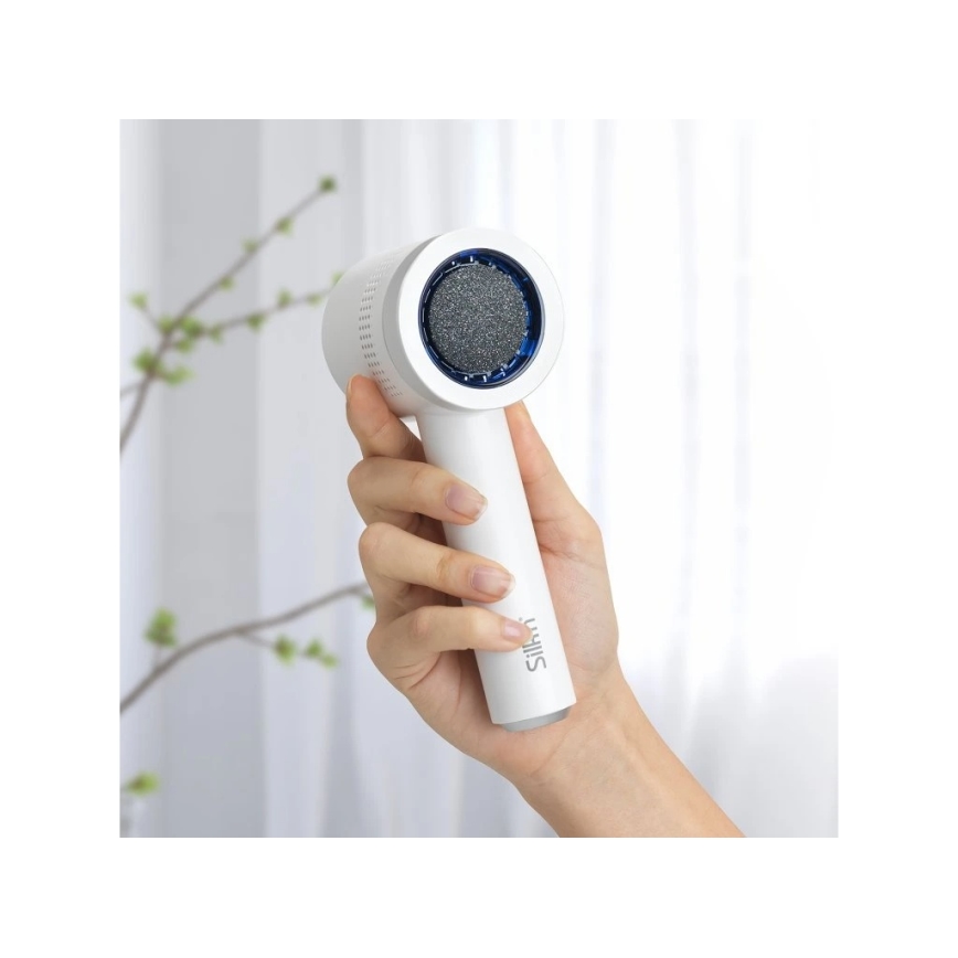 Silk’n - Elektrický pilník na chodidlá VACUPEDI 5V/1500 mAh biela