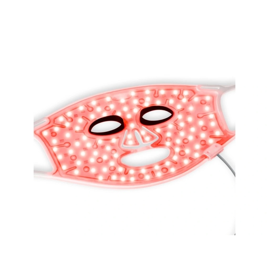 Silk’n - LED RGB terapeutická tvárová maska LED/5V 2000 mAh biela + diaľkové ovládanie