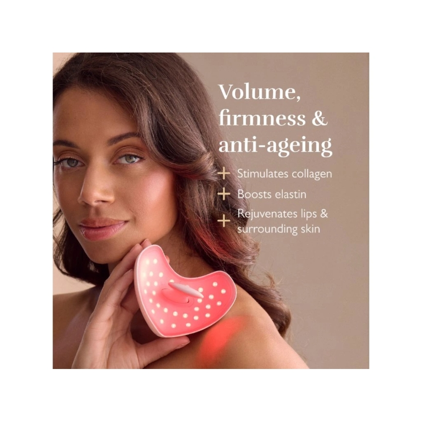 Silk’n - LED terapeutická maska na pery LED/5V 500 mAh béžová