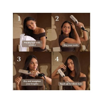 Silk’n - Sušič vlasov 3 v 1 SILKYAIR TRINITY 230V zlatá