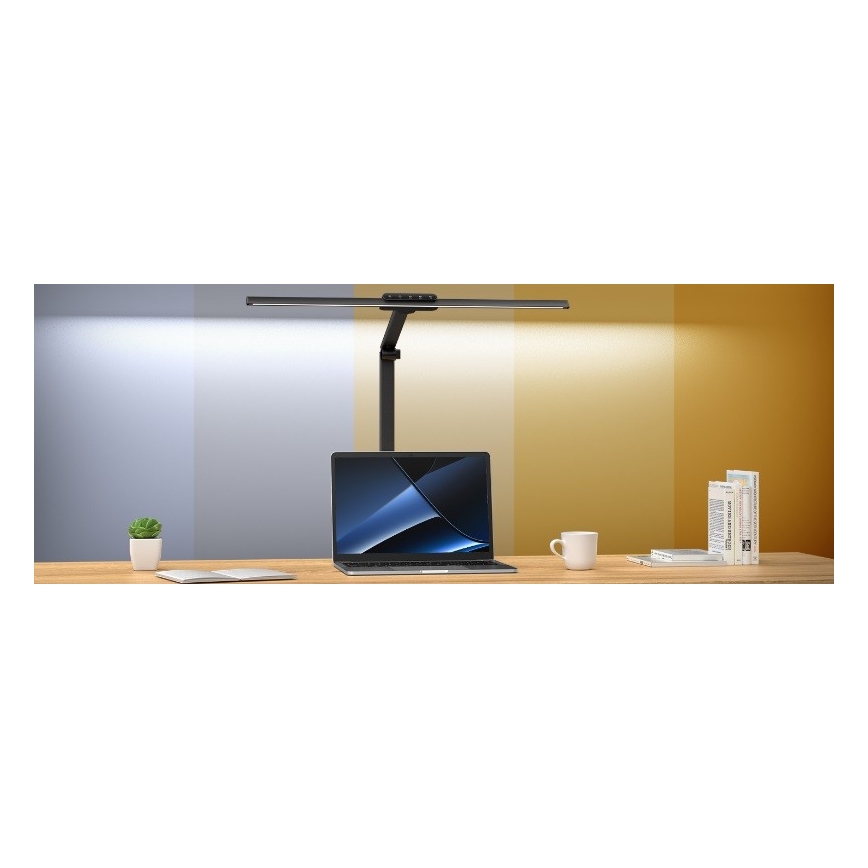 Sinclair - LED Stmievateľná dotyková stolová lampa LGS LED/18W/230V 2700-6500K CRI 95