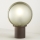 SIRU - Stolná lampa FLORET 1xE14/40W/230V hnedá/šedá benátske sklo