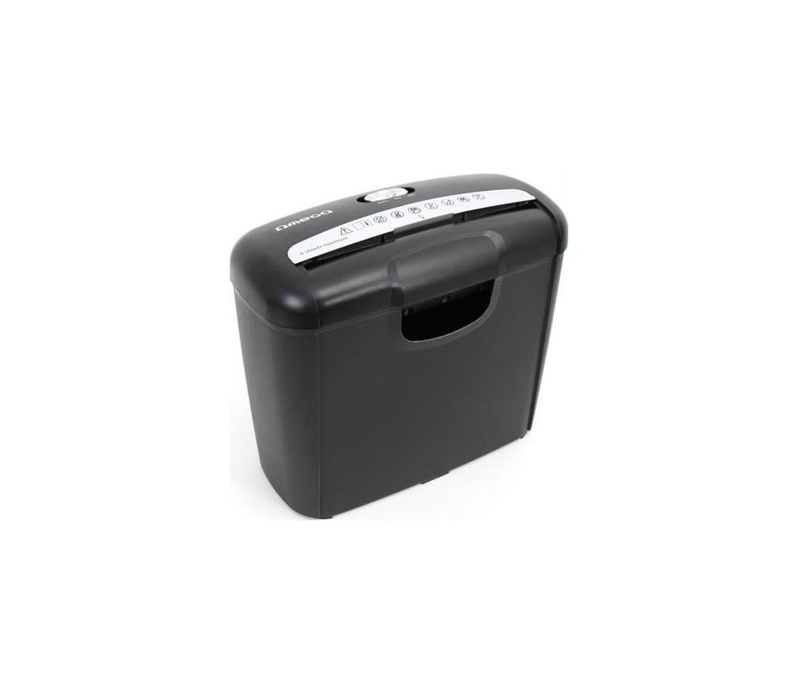 Skartovačka na papier A4, objem 10 l, 230V, čierna ONP601S