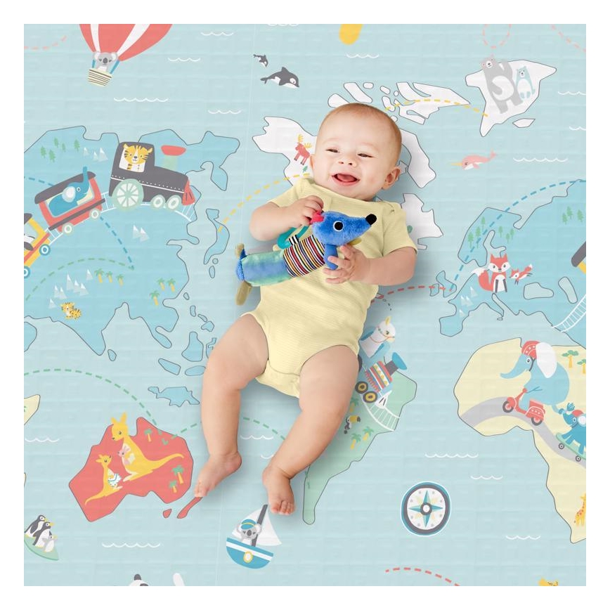 Skip Hop - Detská hracia podložka LITTLE TRAVELERS