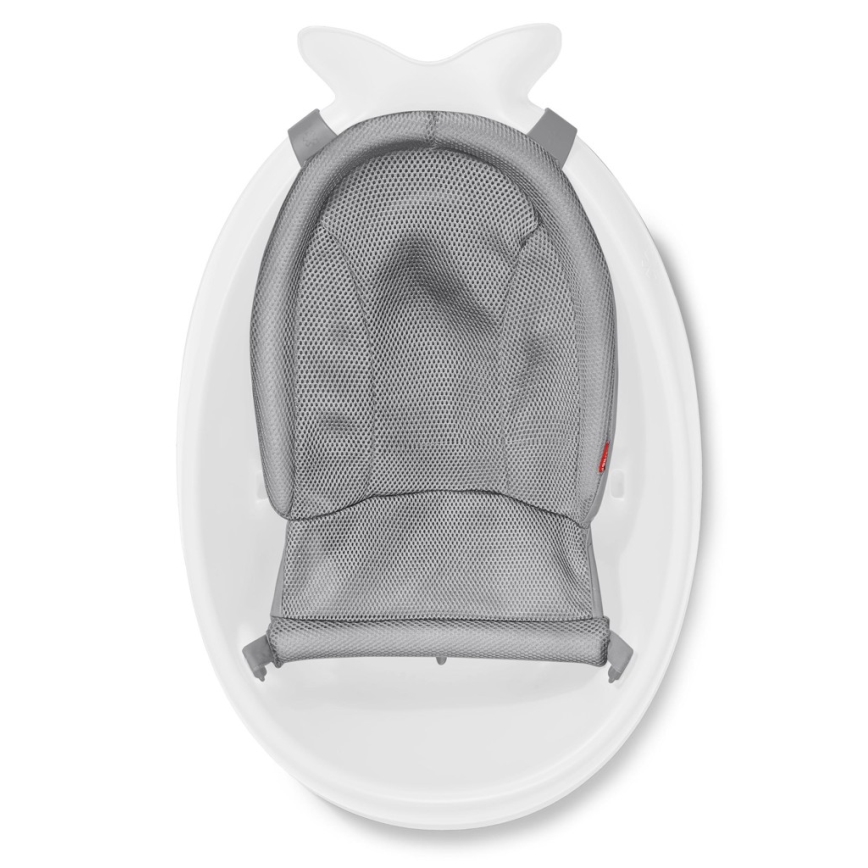 Skip Hop - Detská vanička s ergonomickou podložkou MOBY 3 biela