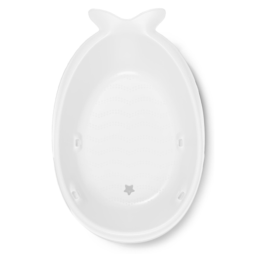 Skip Hop - Detská vanička s ergonomickou podložkou MOBY 3 biela