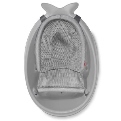 Skip Hop - Detská vanička s ergonomickou podložkou MOBY 3 šedá