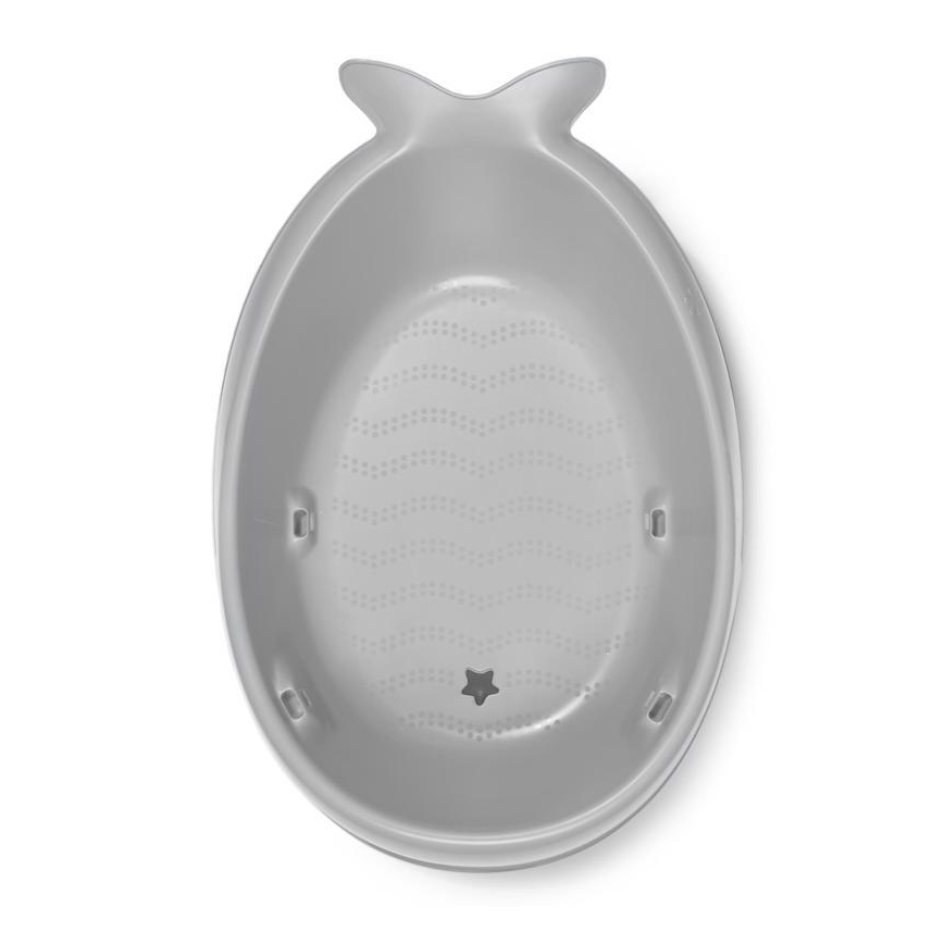 Skip Hop - Detská vanička s ergonomickou podložkou MOBY 3 šedá