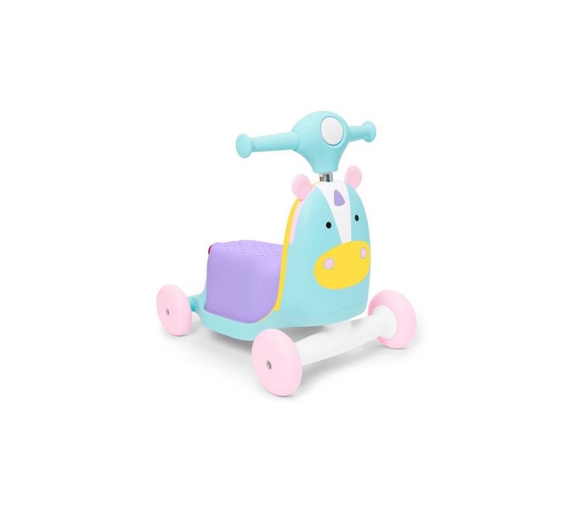 Skip Hop - Odrážadlo 3v1 ZOO jednorožec 3xAAA 9H822810