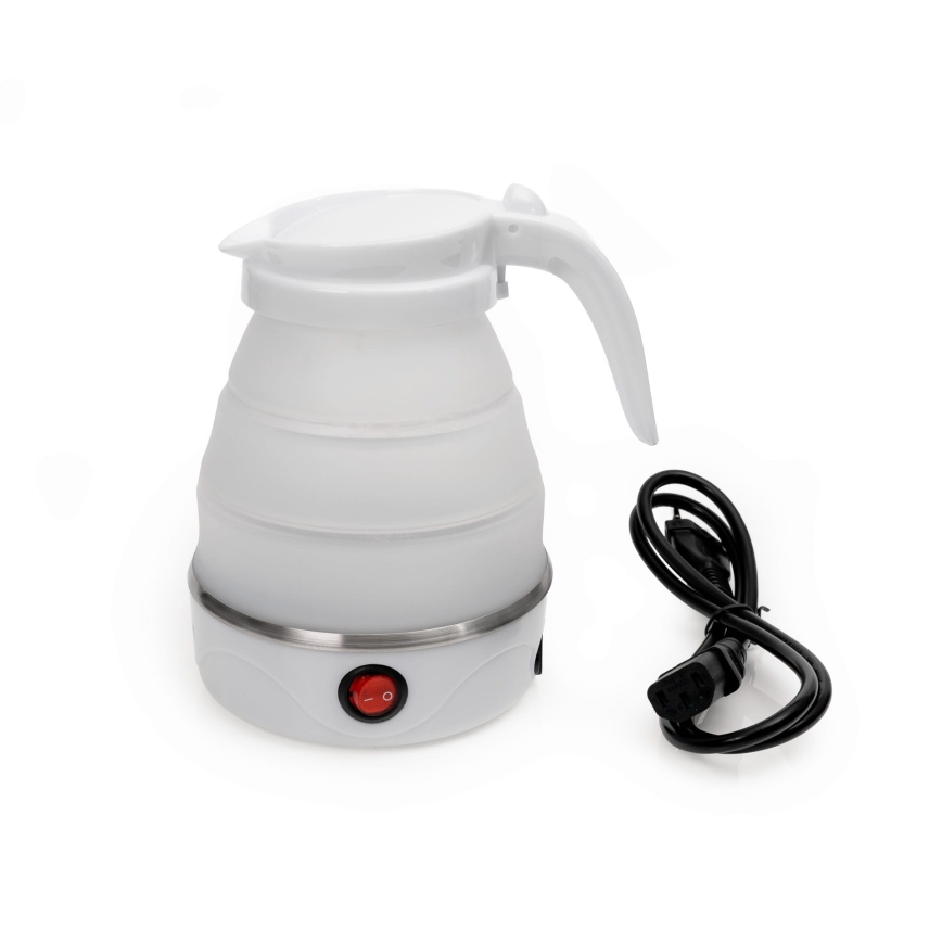 Skladacia rýchlovarná kanvica 0,6l 600W/230V biela