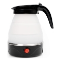Skladacia rýchlovarná kanvica 0,6l 600W/230V čierna