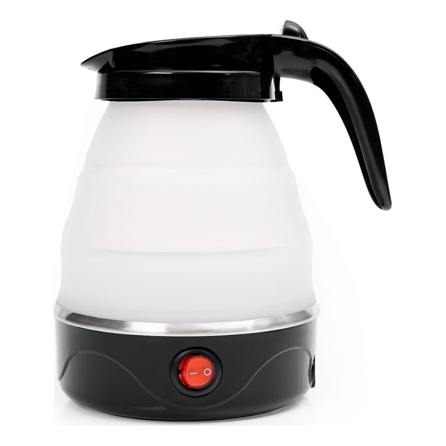Skladacia rýchlovarná kanvica 0,6l 600W/230V čierna
