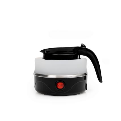 Skladacia rýchlovarná kanvica 0,6l 600W/230V čierna