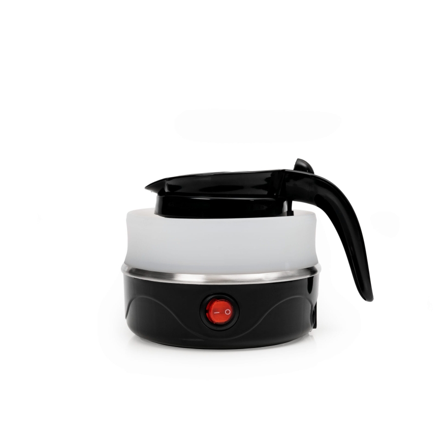 Skladacia rýchlovarná kanvica 0,6l 600W/230V čierna