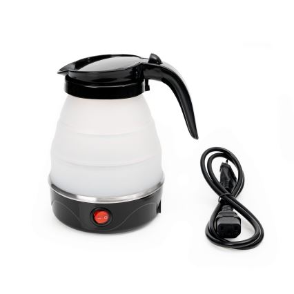 Skladacia rýchlovarná kanvica 0,6l 600W/230V čierna