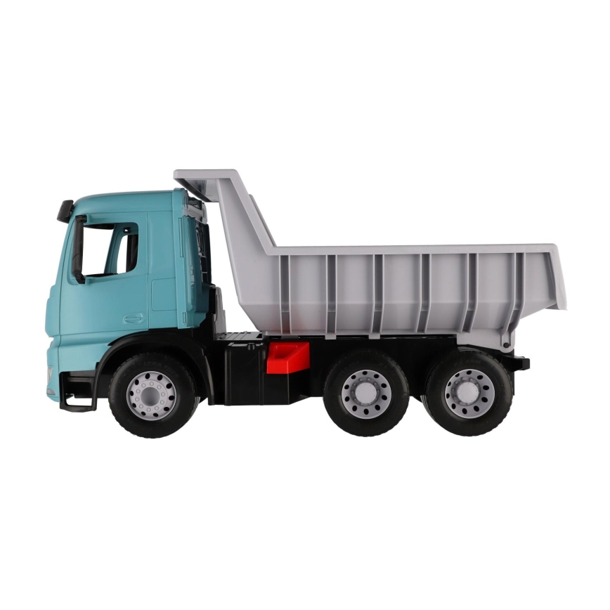 Sklápač Mercedes GIGA TRUCKS 65 cm, modro-šedý