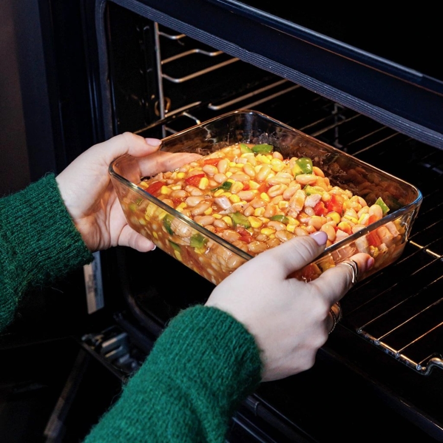 Sklenená dóza na potraviny PYREX 1,5 l