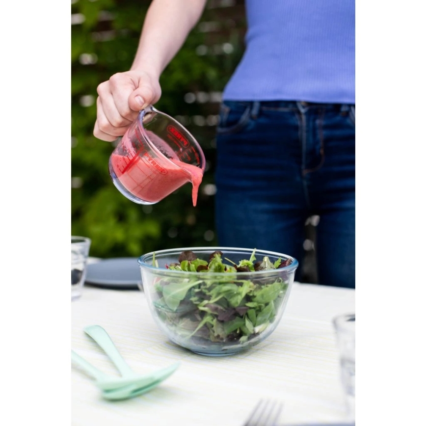 Sklenená odmerka PYREX 0,25 l