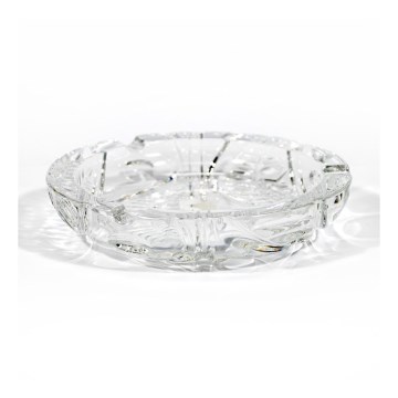 Sklenený popolník 16 cm číra