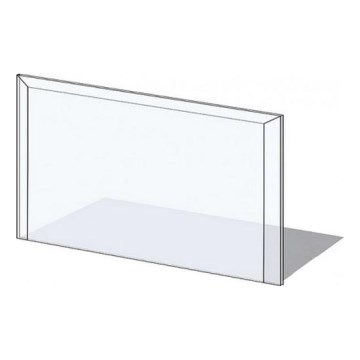 Sklo pod kachle 1000x550x6 mm obdĺžnik