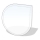 Sklo pod kachle 1100x1100x8 mm slza